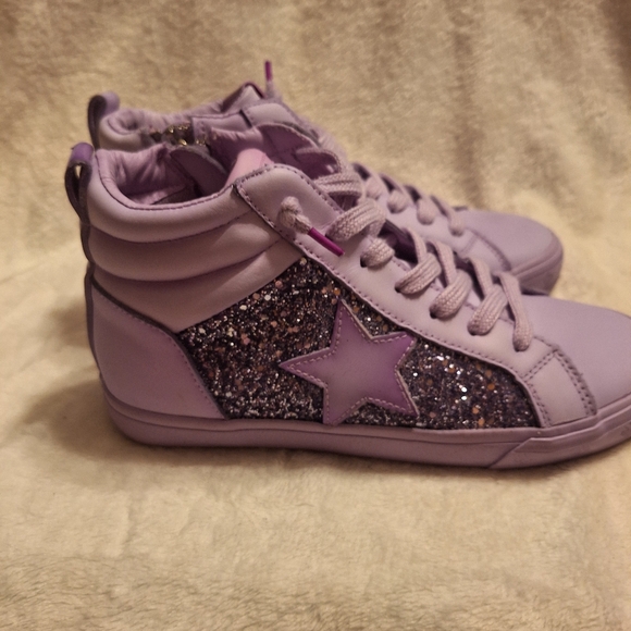 Vintage Havana Alexis Hightop Sneakers In Purple Size 7.5 Womens - Picture 4 of 8